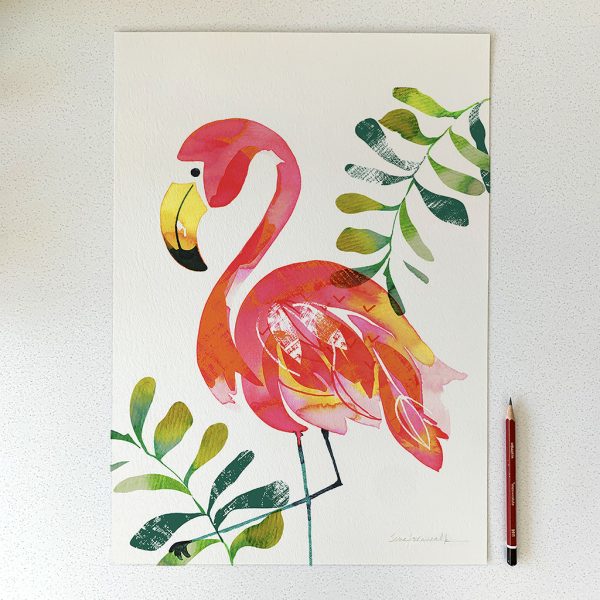 Flamingo - Limited Edition Art Print