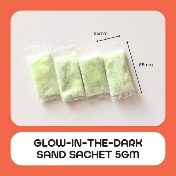 Party Kit - Glow in the dark Sand Sachet 5gm