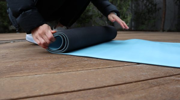 PU Leather yoga mat