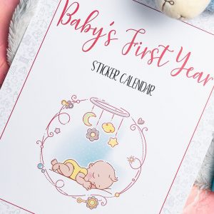 Baby Memory Book Pretty Pink