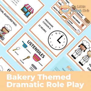 Bakery Themed Dramatic Role Play in French
