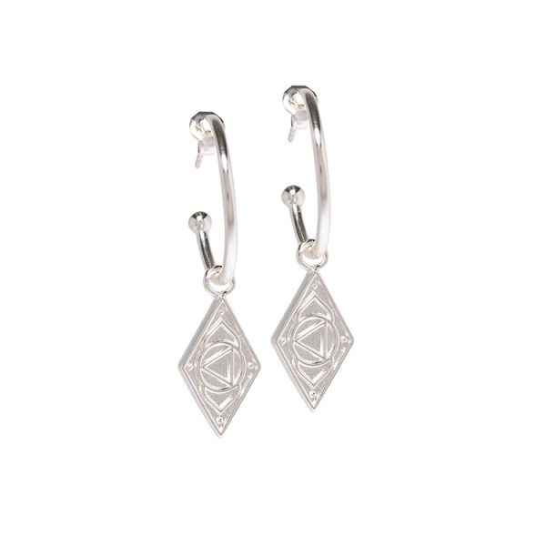 Larni Earrings in Silver