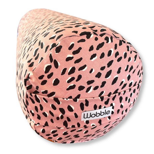 Pink Leopard Print Bolster