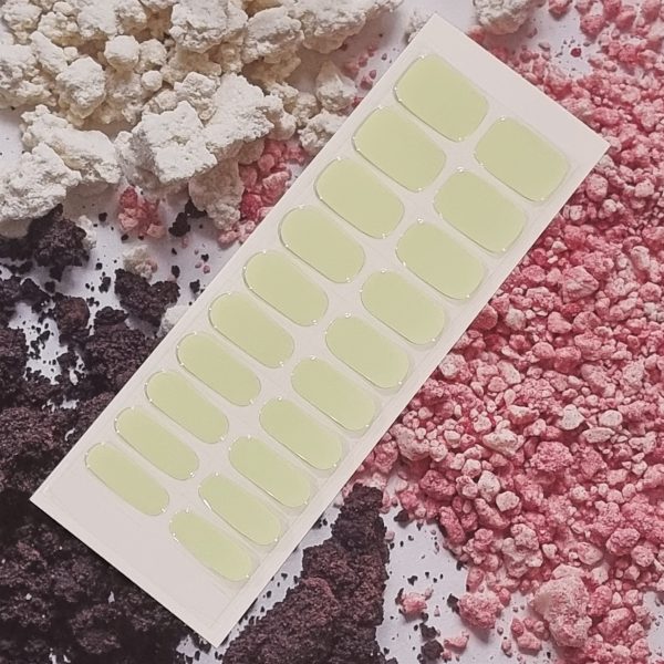 Key lime Pie Semicured Gel Nail Sticker Kit