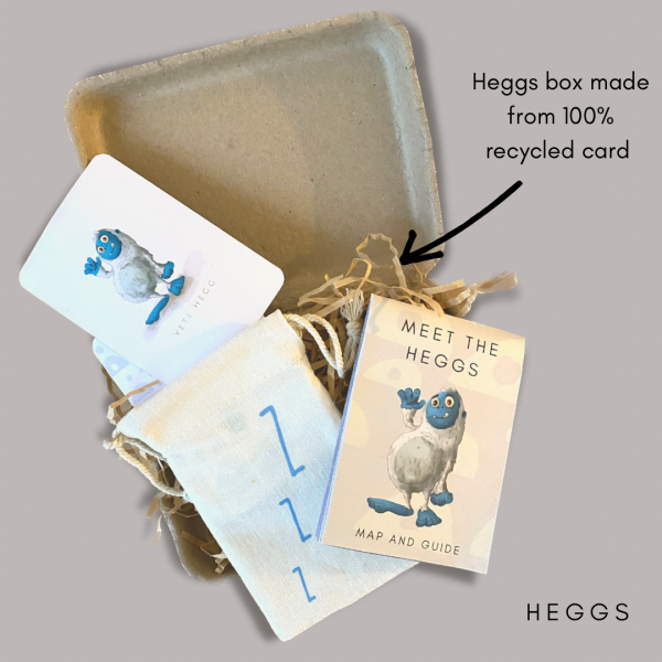 Heggs card game in box
