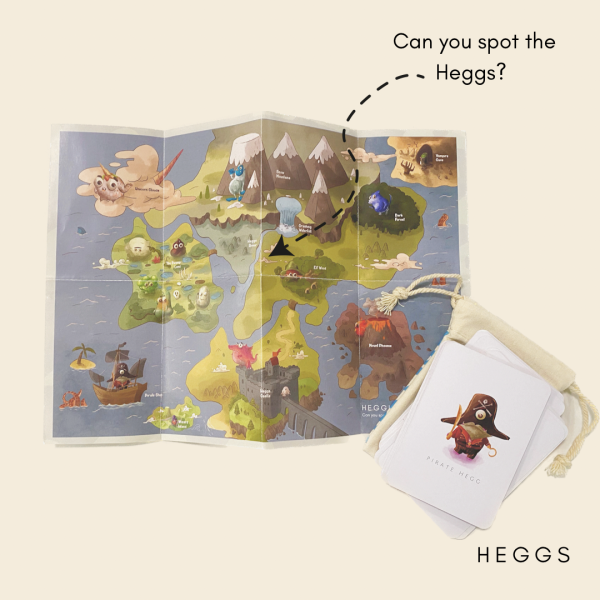 Heggland map and cards