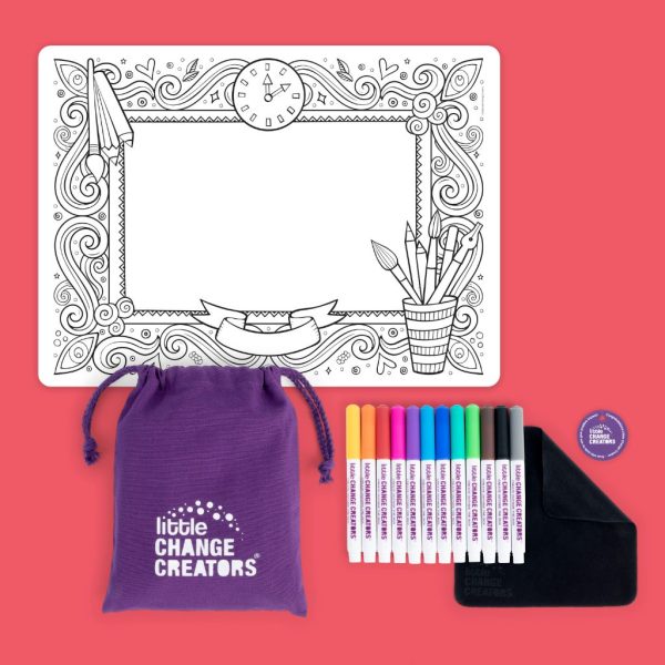 Reusable Drawing Kit for Kids